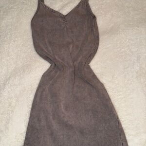 Urban Outfitters Taupe Mini Dress